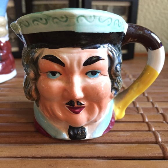 ❤️2 for $10 Two vintage hand painted Toby mugs - Picture 2 of 8